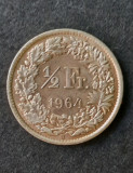 1/2 Franc 1964, Elvetia - A 3313, Europa