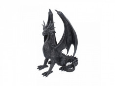 Statueta dragon Aripa Neagra 37 cm foto