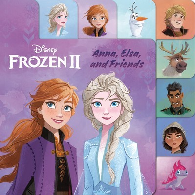 Frozen 2 Tabbed Board Book (Disney Frozen 2) foto