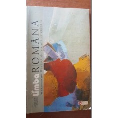 Limba romana. Revista de stiinta si cultura. Anul XII Chisinau