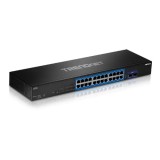 Cumpara ieftin Switch 24 porturi Gigabit, 2 porturi SFP+ 10G - TRENDnet TEG-30262