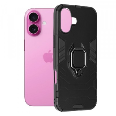 Husa pentru Apple iPhone 16 Plus, Techsuit, Shield, Neagra foto