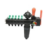 Distribuitor pentru erbicidator cu 5 cai, filtru si manometru cu glicerina 25 bar