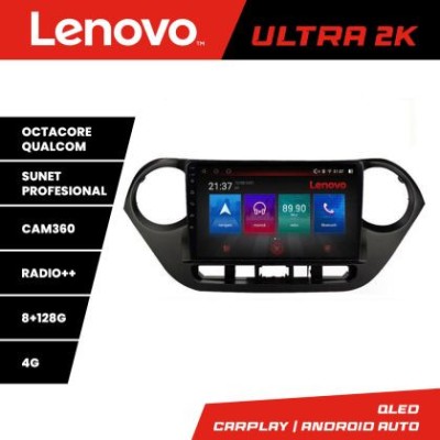 Navigatie HHyundai I10 2013-2019 M-HY38 Octa Core Android Radio Bluetooth GPS WIFI/4G DSP 2K 8+128GB 360 Toslink CarStore Technology foto