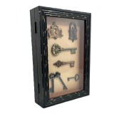 Cumpara ieftin Cutie pentru Chei &bdquo;Yanis&rdquo; &ndash; Lemn Maro &Icirc;ntunecat, 20 &times; 30 cm WZ2223