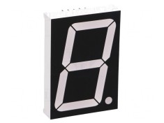 Afișaj LED 7 Segmente 38.1mm Roșu