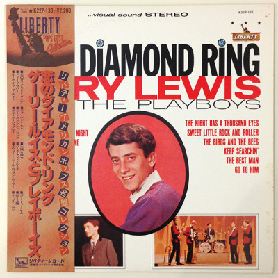 Vinil &amp;quot;Japan Press&amp;quot; Gary Lewis &amp;amp; The Playboys &amp;lrm;&amp;ndash; This Diamond Ring (VG++) foto