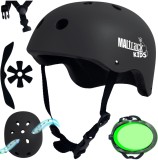Casca de protectie pentru copii 48-54 cm, negru, MalTrack 112693