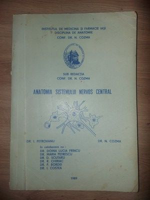 Anatomia sistemului nervos central- N. Cozma, I. Petrovanu foto