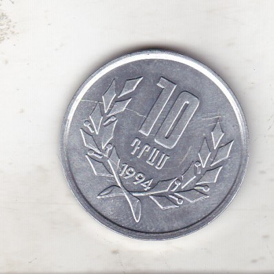 bnk mnd Armenia 10 dram 1994 unc foto