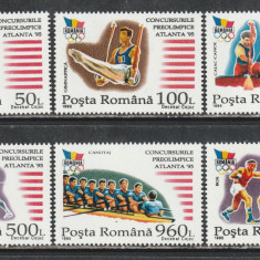 Romania 1995 - #1397 Jocurile Olimpice de Vara Atlanta 6v MNH