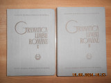 AL. GRAUR, MIOARA AVRAM - GRAMATICA LIMBII ROMANE 2 volume (1966, ed. cartonata)