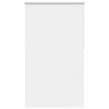 Jaluzea cu role opace alb 125x210 cm lățime material 121,6 cm