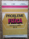 Probleme de fizica clasele IX - X - Anatolie Hristev