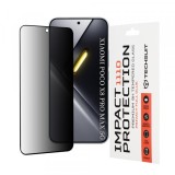 Folie de protectie Ecran Privacy Techsuit pentru Xiaomi Poco X8 Pro Max, Sticla Securizata, Full Glue, 111D