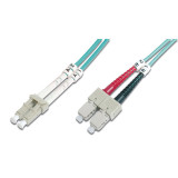 Cumpara ieftin Cablu de retea din fibra otica , Digitus , LC / SC OM3 , 1 m