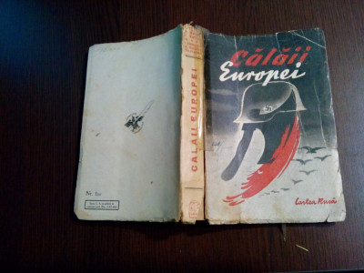 CALAII EUROPEI - I. Lejnev - KUKRINIXI (desene) - Cartea Rusa, 1947, 439 p. foto