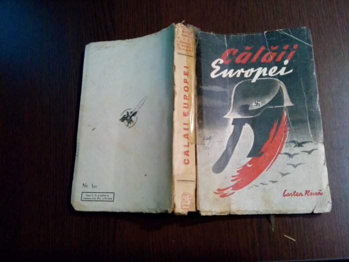 CALAII EUROPEI - I. Lejnev - KUKRINIXI (desene) - Cartea Rusa, 1947, 439 p.