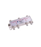 Spliter 6 cai power pass 5-2450Mhz Cabletech