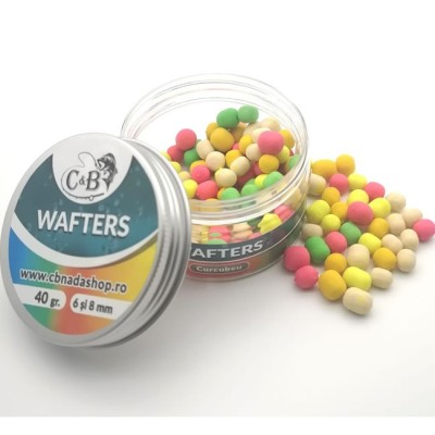 Wafters C&amp;amp;B Curcubeu, 6/8mm, 40g foto