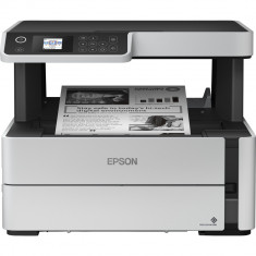 Multifunctional inkjet monocrom Epson EcoTank M2170, Wireless, Retea, Duplex, A4