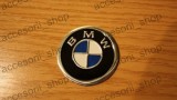 Emblema Capac Roata BMW 60mm Aluminiu, Albastru