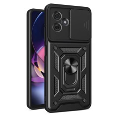 Husa Motorola Moto G54 Power protectie camera Techsuit CamShield Series, negru foto