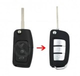 Carcasa cheie Topautochei&reg; pentru Ford Focus Fiesta C-Max Galaxy Kuga S-Max, model conversie