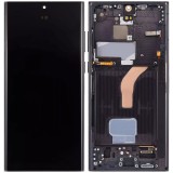 Display cu Rama Samsung Galaxy S22 Ultra 5G AM Plus (120Hz) (Phantom Black)