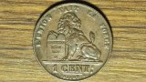 Cumpara ieftin Belgia - moneda de colectie raruta - 1 cent / centime 1912 - text francez - starea impecabila ! greu de gasit !