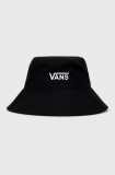 Cumpara ieftin Vans pălărie culoarea negru, bumbac VN0A5GRGY281-blck.wht