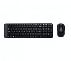 Kit tastatura si mouse Logitech MK220 Black foto
