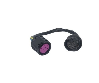 Adaptor mufa bec far FIAT PANDA (169), 09.2003-12.2012, conexiuni mufe intre 8 si 14 pini; H4;, TYC, fata, partea stanga=dreapta, foto