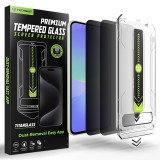 Asteroid GSM - [Fingerprint Unlock Compatible] TitanGlass CrystalHD (2 pack) - Samsung Galaxy A36 5G / A37 5G - Privacy