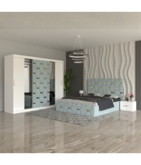 Dormitor Sofia Lemon 180x200cm