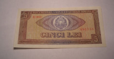 5 lei 1966 UNC foto