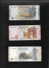 Set Siria Syria 50 + 100 + 200 pounds unc, Asia