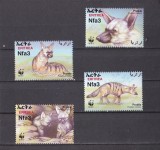 Eritrea 2001 - Fauna WWF, animale, serie neuzata