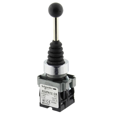 Joystick 2 pozitii, cu retinere, XD2PA12CR, 125075 foto