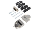 Conector D-Sub 9 Pin Tată pentru Lipire pe Cablu, MH CONNECTORS
