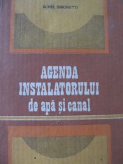 Agenda instalatorului de apa si canal - Aurel Simonetti foto