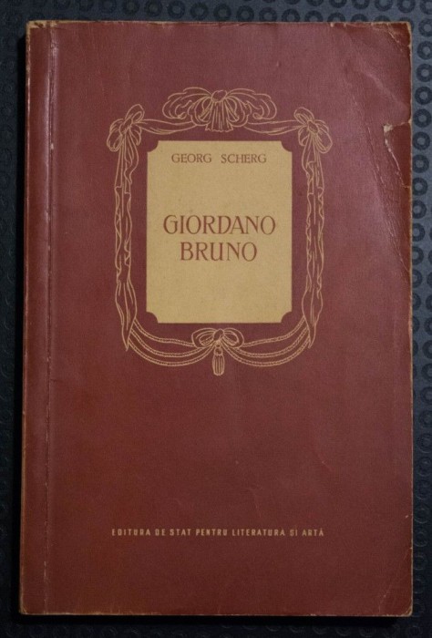 Georg Scherg - Giordano Bruno