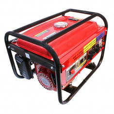 Generator pe benzina Micul Fermier, 2800 W, 163 CC, 4 CP, autonomie 6 ore, tehnologie AVR foto