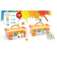 Set asamblare 700 piese - Ladita cu imaginatie foto