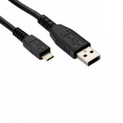 Cablu date si incarcare Gembird USB M - microUSB negru de 0,3 metri lungime foto