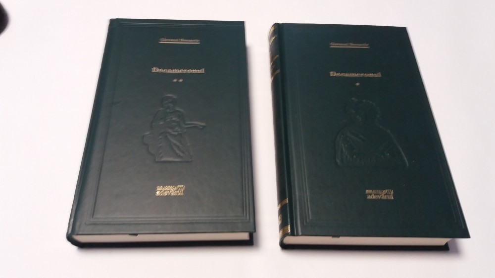 DECAMERONUL , VOL. I - II de GIOVANNI BOCCACCIO ADEVARUL 2009 | arhiva ...