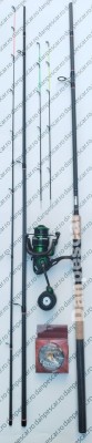 SET FEEDER Lanseta HARRIER 3,60m 120gr + Mulineta SPARKLER 4000 + 150m fir foto