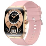 SMARTECH SmartWatch cu Apel Bluetooth, Ritm Cardiac, Tensiune Arteriala, Nivel Oxigen, Calculator, Calendar, Moduri Sport, Calorii, Pasi, Monitorizare