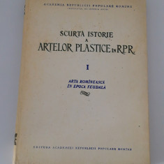 Arhitectura Scurta istorie a artelor plastice in Romania volum 1