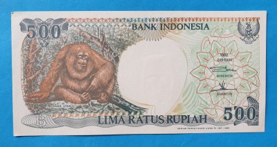 500 Rupii 1992 - Bancnota Indonezia - piesa SUPERBA - UNC foto